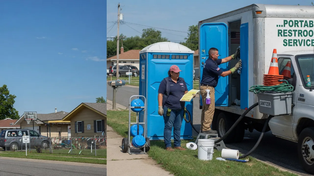 Portable Toilet Rental in Powhattan, KS near me